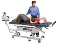 Lumbar and cervical traction table - Triton DTS® - Chattanooga International